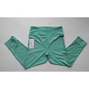 NEW Jones New York Sport Leggings Womens Large Green Stretch Yoga Pants